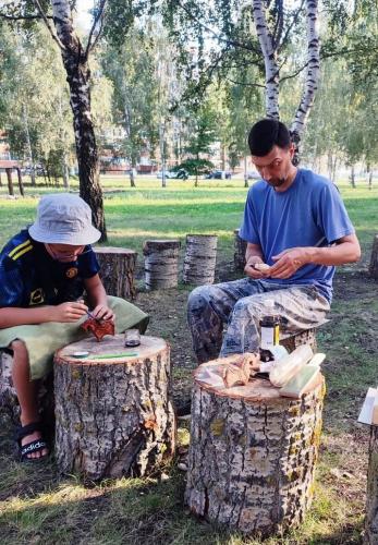 В ливенском парке "Славянский сад" проходит фестиваль "Время солнца"